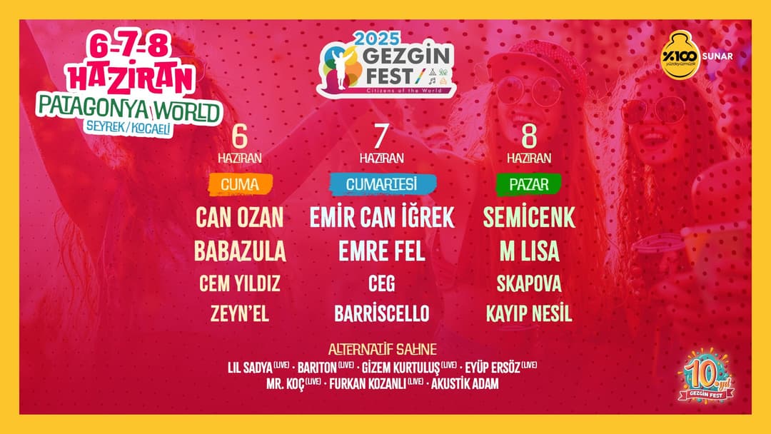 2025 Yazında Kaçırılmayacak 7 Müzik Festivali 2025 Yazında Kaçırılmayacak 7 Müzik Festivali